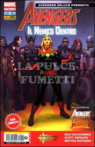 AVENGERS DELUXE PRESENTA # 1 - AVENGERS: IL NEMICO DENTRO